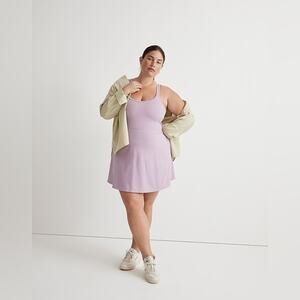 Madewell Lilac Plus Flex Cutout Fitness Dress NJ158 Size 1X